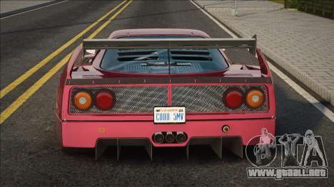 Ferrari F40 Redik para GTA San Andreas