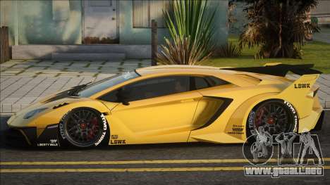 2022 Lamborghini Aventador LP 780-4 Ultimae LB S para GTA San Andreas