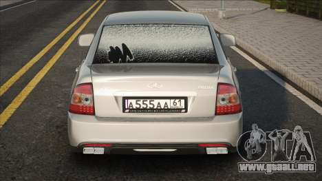 Lada Priora Winter Edition para GTA San Andreas