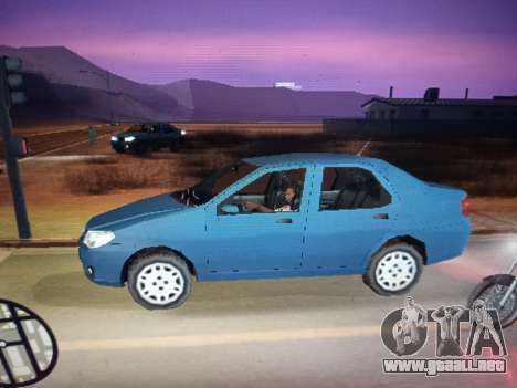 Fiat Siena Lowpoly para GTA San Andreas