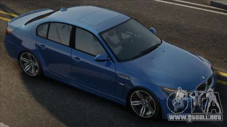 BMW M5 E60 Blu para GTA San Andreas