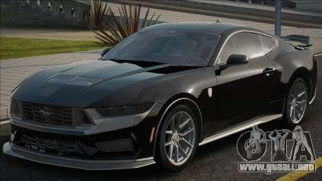 Ford Mustang Dark Horse 2024 Blek para GTA San Andreas