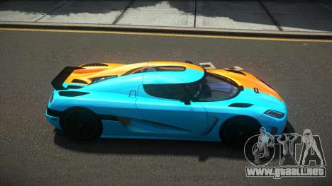 Koenigsegg Agera Exils S4 para GTA 4