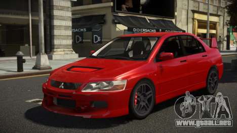 Mitsubishi Lancer Evolution IX MT-F para GTA 4