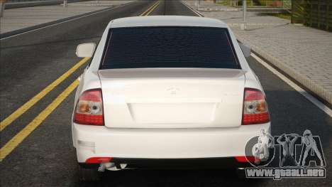 Lada Priora Blanco Roto para GTA San Andreas