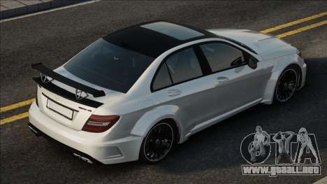 Mercedes-Benz C63 W204 Luxury para GTA San Andreas