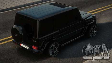 Mercedes-AMG G 65 Blek para GTA San Andreas