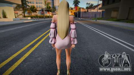 New skin Girl 7 para GTA San Andreas