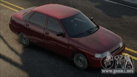 VAZ 2110 Edición Roja para GTA San Andreas