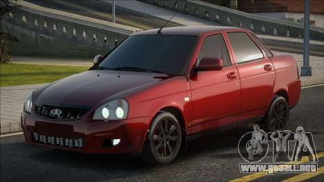 VAZ 2170 Rojo para GTA San Andreas