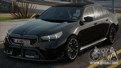 Bmw M5 G90 2024 Blek para GTA San Andreas