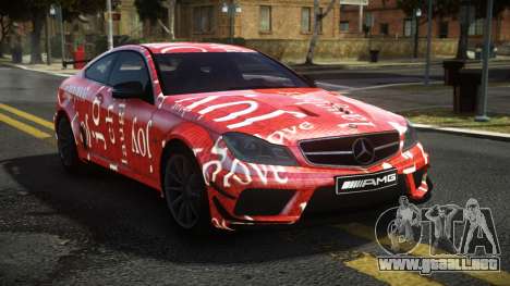 Mercedes-Benz C63 AMG V-Sport S8 para GTA 4