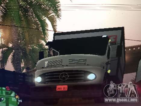 mercedes benz camion 1113 y 1519 lowpoly para GTA San Andreas