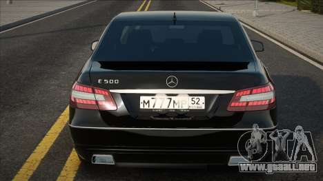 Mercedes-Benz E500 Blek para GTA San Andreas