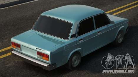 VAZ 2107 Azul para GTA San Andreas