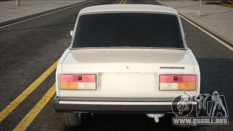 VAZ 2107 Culata Blanca para GTA San Andreas