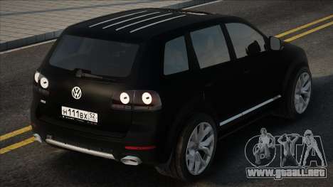 Volkswagen Touareg R50 Blek para GTA San Andreas