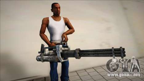 Minigun from Resident Evil 4 (Biohazard 4) para GTA San Andreas