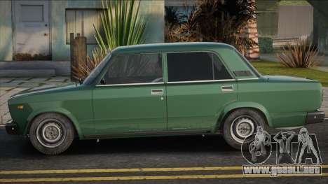 VAZ 2107 Verde para GTA San Andreas