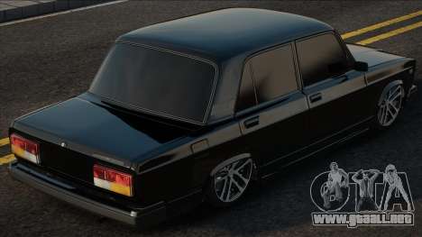 VAZ 2107 Negro Clásico para GTA San Andreas