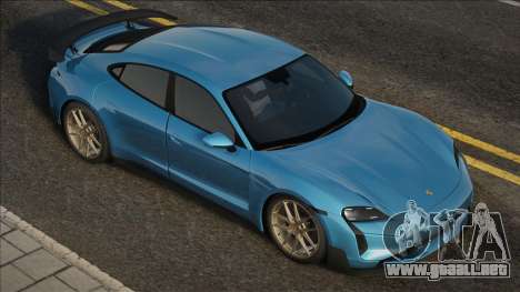 Porsche Taycan Turbo GT 2025 para GTA San Andreas