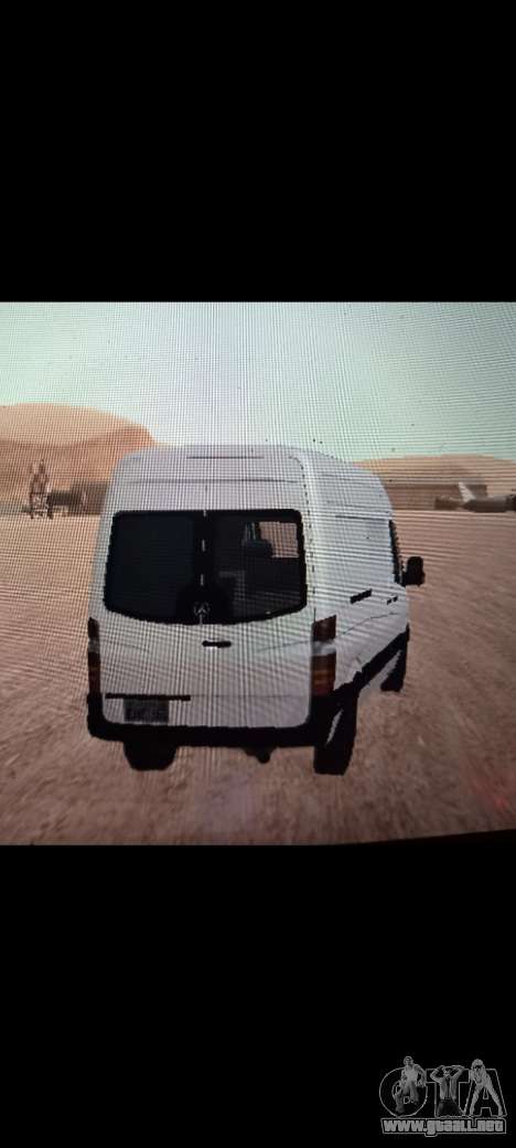 Mercedes Benz Sprinter lowpoly para GTA San Andreas