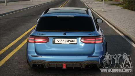 Mercedes-Benz E63s Blue para GTA San Andreas