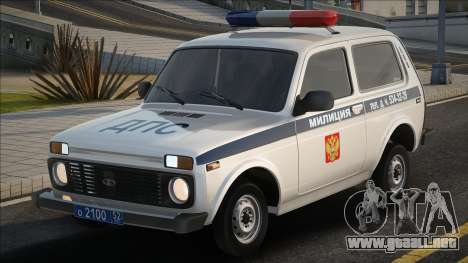 VAZ-21214 Policía de Niva para GTA San Andreas