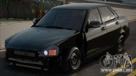 VAZ 2170 Negro y asesinado para GTA San Andreas