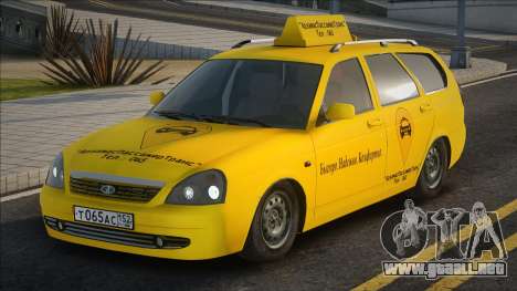 Lada Priora Taxi para GTA San Andreas