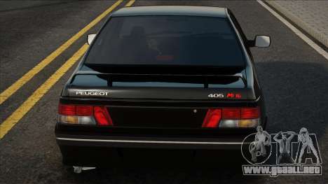 Peugeot 405 MI16 Blek para GTA San Andreas