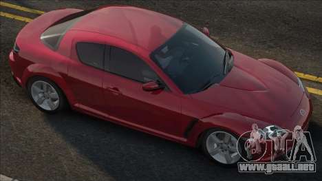 Mazda RX-8 Rojo para GTA San Andreas