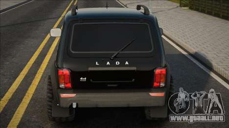 Lada Niva Bronto Blek para GTA San Andreas