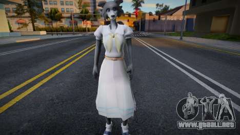 Grey Wolf Girl para GTA San Andreas