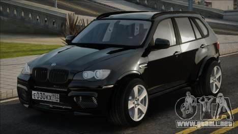 BMW X5 M [Negro] para GTA San Andreas