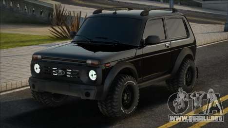 Lada Niva Bronto Blek para GTA San Andreas