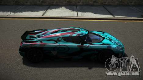 Koenigsegg Agera Exils S8 para GTA 4