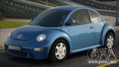 Volkswagen Beetle Blue para GTA San Andreas