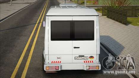 Mercedes-Benz Vario Silver para GTA San Andreas