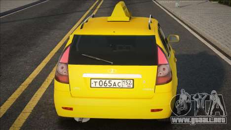 Lada Priora Taxi para GTA San Andreas