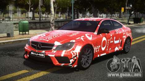 Mercedes-Benz C63 AMG V-Sport S8 para GTA 4