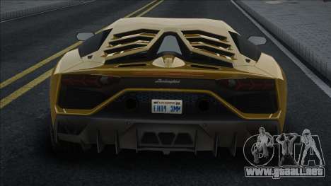 Lamborghini Aventador Alaska para GTA San Andreas