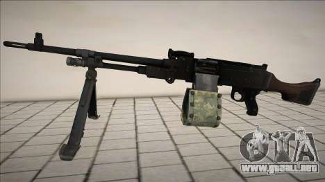 Squad FN MAG Open Bipod para GTA San Andreas