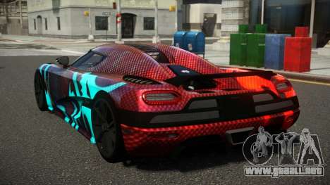 Koenigsegg Agera Exils S12 para GTA 4