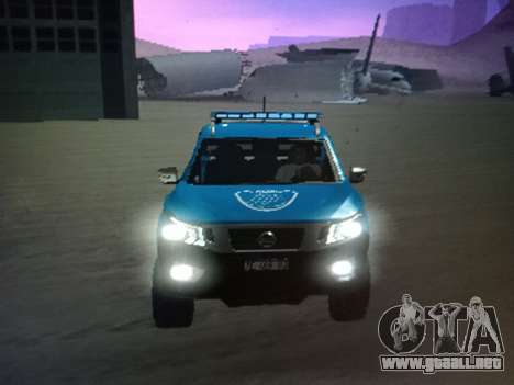 Nissan Frontier Policia CABA para GTA San Andreas