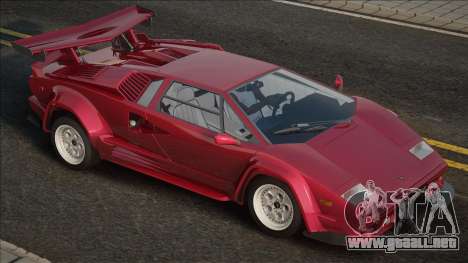 Lamborghini Countach Red para GTA San Andreas