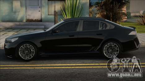 Bmw M5 G90 2024 Blek para GTA San Andreas