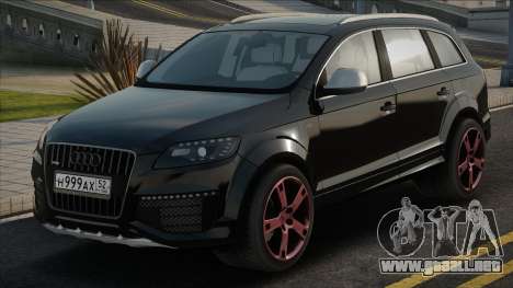 Audi Q7 Blek para GTA San Andreas