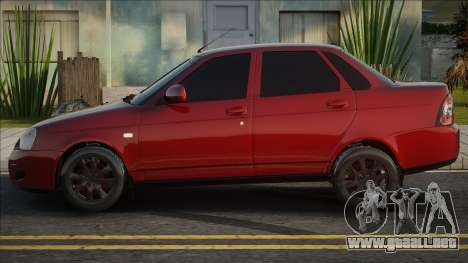 VAZ 2170 Rojo para GTA San Andreas