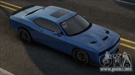 2015 Dodge Challenger Hellcat para GTA San Andreas